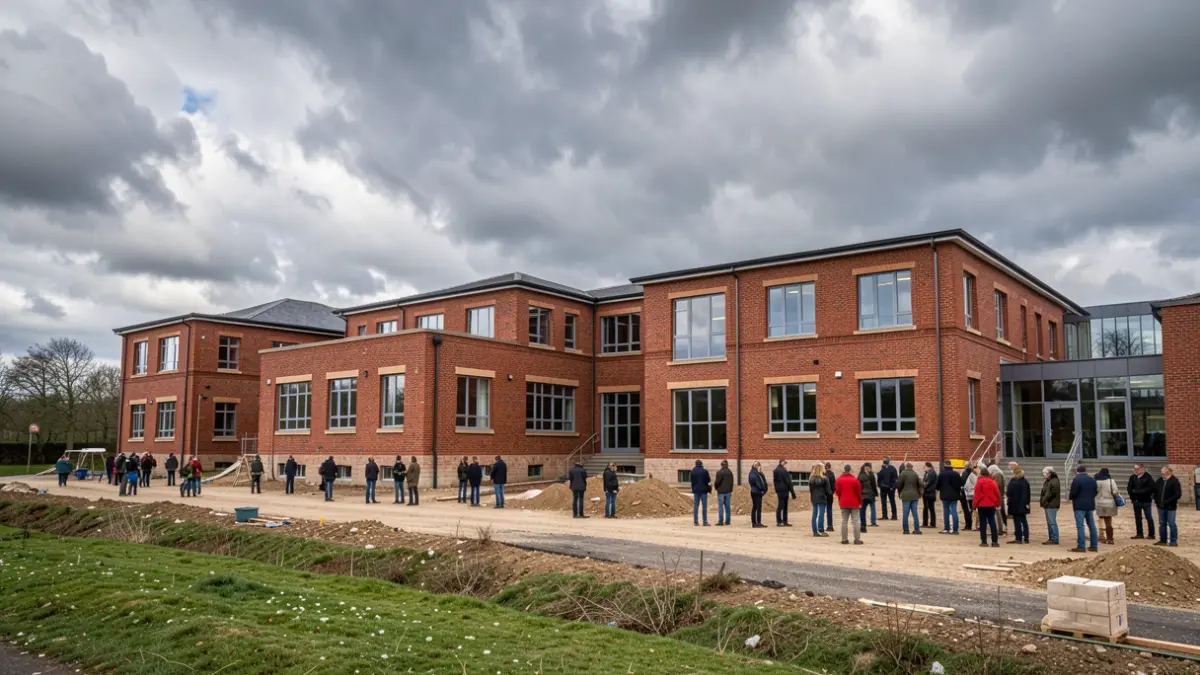 Rebuilding project for Samuel Kings School and Alston Primary School in Cumbria.