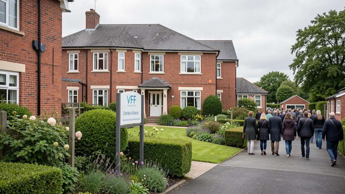 Parkside Care Home in Maryport, recognised for its support of veterans.