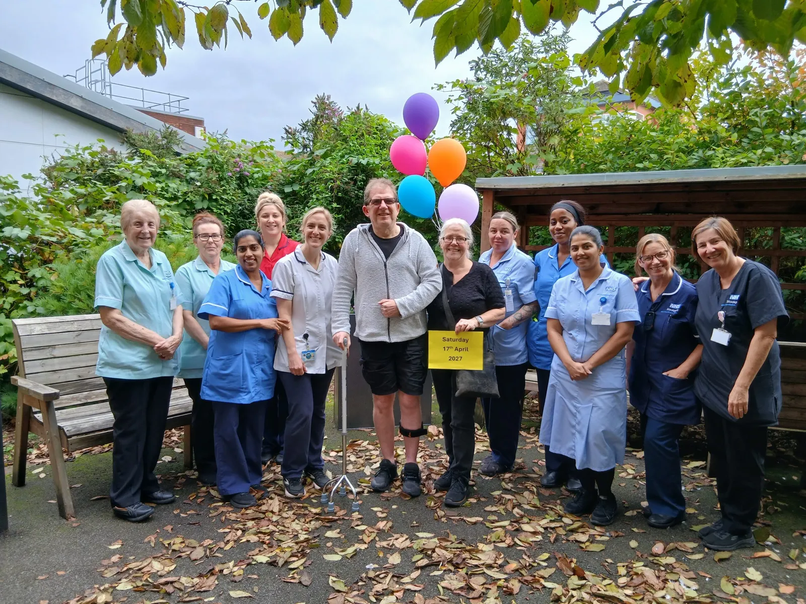 Stroke Survivor Andy Shaw Announces 3km Fundraising Walk for NHS Charity